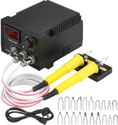 Autura® Houtbrander Set - 20 Opzetstukken - Pyrografie