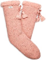 UGG Nessie Fleece Lined Sokken - Maat One size - Vrouwen - roze