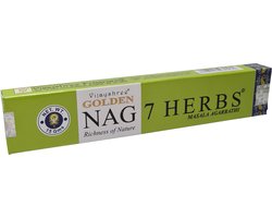 Golden Nag 7 Herbs wierookstokjes (los pakje van 15 gram)