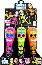 Halloween Sweet Skulls Pop Ups Lollipops (12 stuks) - Traktatie uitdeelcadeautjes - snoep - lolly
