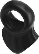 Teardrop Flexibele Cockring – Dikke Penisring met Perineum Stimulator – Erectie Bevorderend – Zijdezachte Penis Ring – One Size