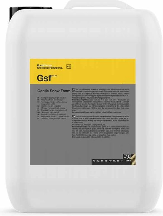 Koch Chemie Gentle Snow Foam - Gsf - 5L