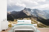 Behang - Fotobehang Großglockner in de Europese Alpen in Oostenrijk - Breedte 330 cm x hoogte 220 cm