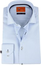 Suitable - Overhemd Streep D82-19 - 43 - Heren - Slim-fit