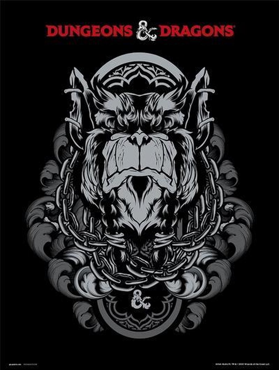 Grupo Erik DUNGEONS & DRAGONS BUGBEAR - Art Collector Print 30x40 cm