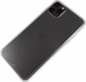 Apple iPhone 11 - Silicone transparant zacht hoesje Sam wit - Geschikt voor