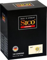 Sico Dry Condooms - 100 stuks - Drogist - Condooms - Drogisterij - Condooms