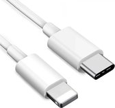 Staza® USB-C naar Lightning kabel | 2 Meter | Geschikt voor Apple iPhone (12 | 13) & iPad | Oplader Kabel | Oplader