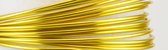 Vaessen Creative Aluminium Draad - 1mm - 10m - Zonnig geel