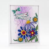 Tonic Studios -Stamp set daisy doodlesTonic Studios -Stamp set daisy doodles