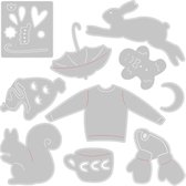 Sizzix Thinlits Snijmal - Winter Elementen