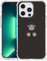 Smartphone hoesje iPhone 13 Pro Max Hoesje Bumper met transparante rand Gorilla