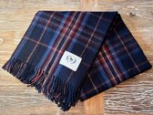 Wollen Tartan plaid Quebec  - Cadeautip - Korting - warm - stijlvol