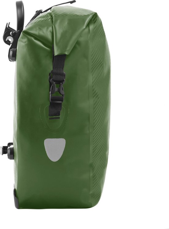 Dutch Mountains Enkele Fietstas - 100% Waterdichte Fietstas en Schoudertas in 1 - 24 Liter - Groen van Dutch Mountains — afbeelding 3