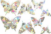 Raamsticker - Vlinders 1 - Suncatcher - Rainbow - Raamdecoratie - Raamfolie - Statisch - Zelfklevend - Sticker
