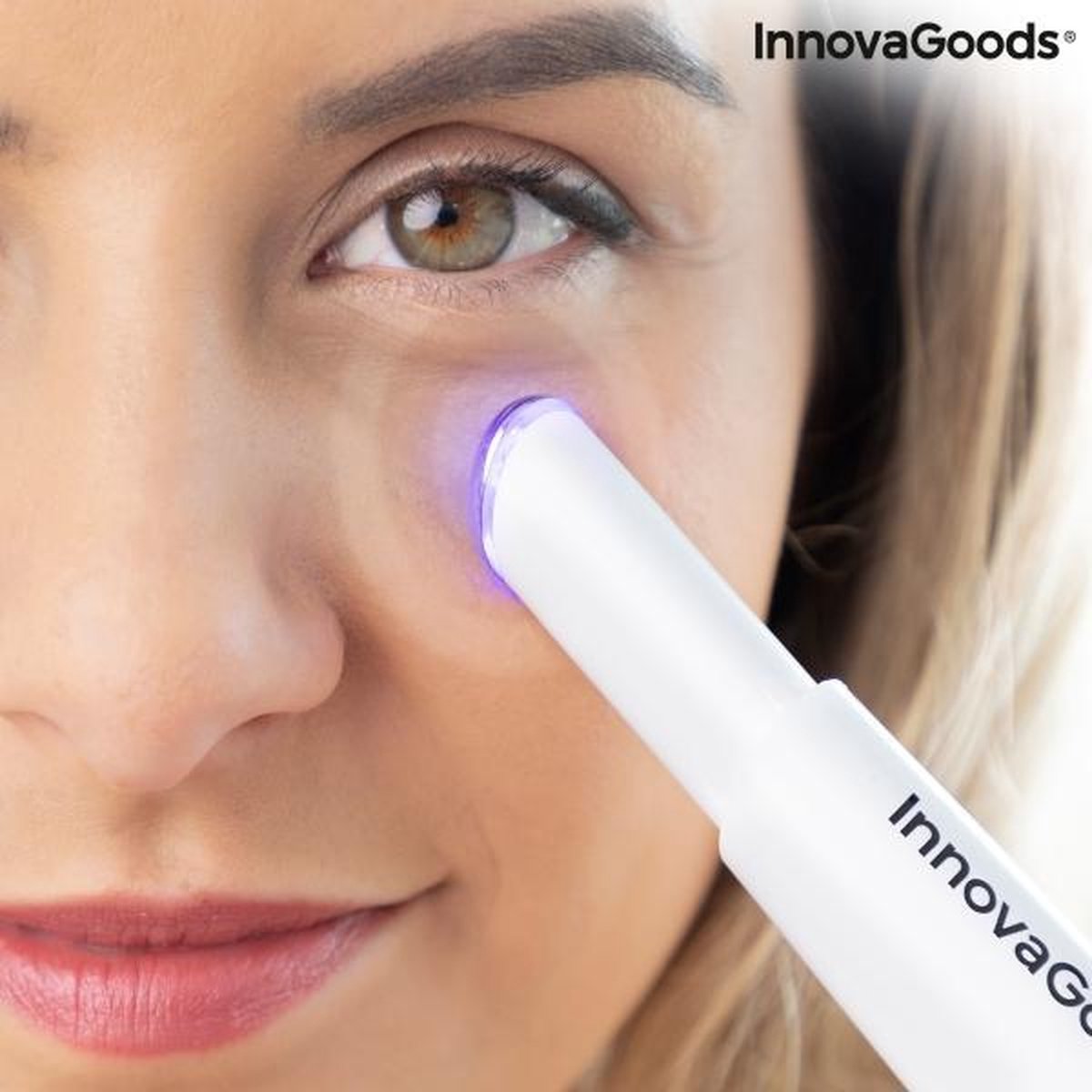 ANTI-AGEING OOGMASSAGER MET FOTOTHERAPIE - Jade Roller - Gezichtsroller - Gezichtsmassage roller- Gezichtsmassage apparaat- Oogmassage - Oog masseerder - GEZICHT MASSAGE APPARAAT - WALLEN MASSEERDER - WALLEN VERWIJDERAAR