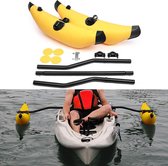 SUP peddels-Sidekick Arms Rod Kajak Boot Vissen Staande Float Stabilizer System Kit Yellow