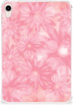 Foto hoesje Geschikt voor iPad mini 6 (2021) Back Cover Lente Bloemen met doorzichte zijkanten