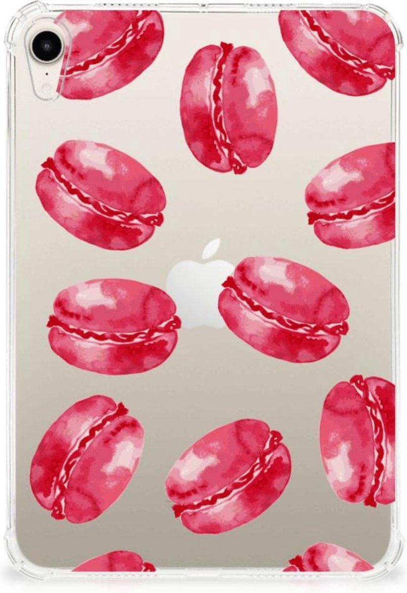 Apple iPad mini 6 (2021) Tablet Cover Pink Macarons