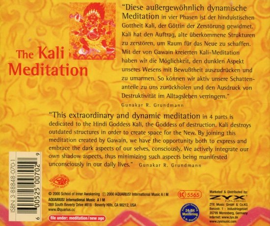 Rhea Powers Gawain & Friends - The Kali-Meditation (CD), Fischer | CD ...