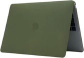 Macbook Hoes Case - Hard Cover voor Macbook Air 13 inch (modellen t/m 2017) A1369/A1466 - Laptop Cover - Matte Donker Groen