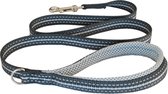 Coralpina luxe hondenriem leash Cortina lichtgrijs, 20 mm/120 cm