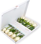 Bloomgift | Witte Rozen | Brievenbus rozen | Cadeau per post