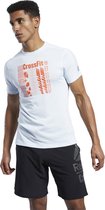 Reebok Rc Ac + Cotton Tee T-shirt Mannen Blauwe Xs