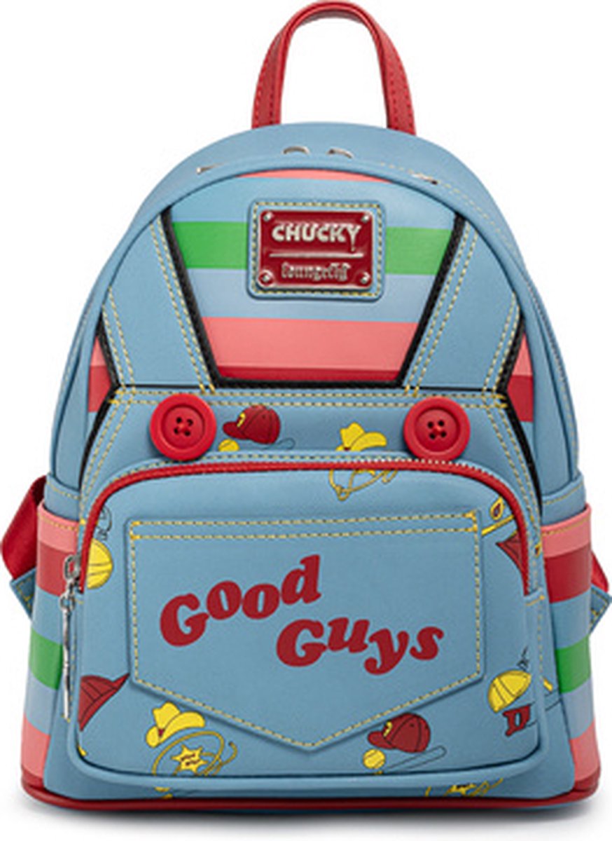 Childsplay Chucky Cosplay Backpack Loungefly 23x27x11.5cm