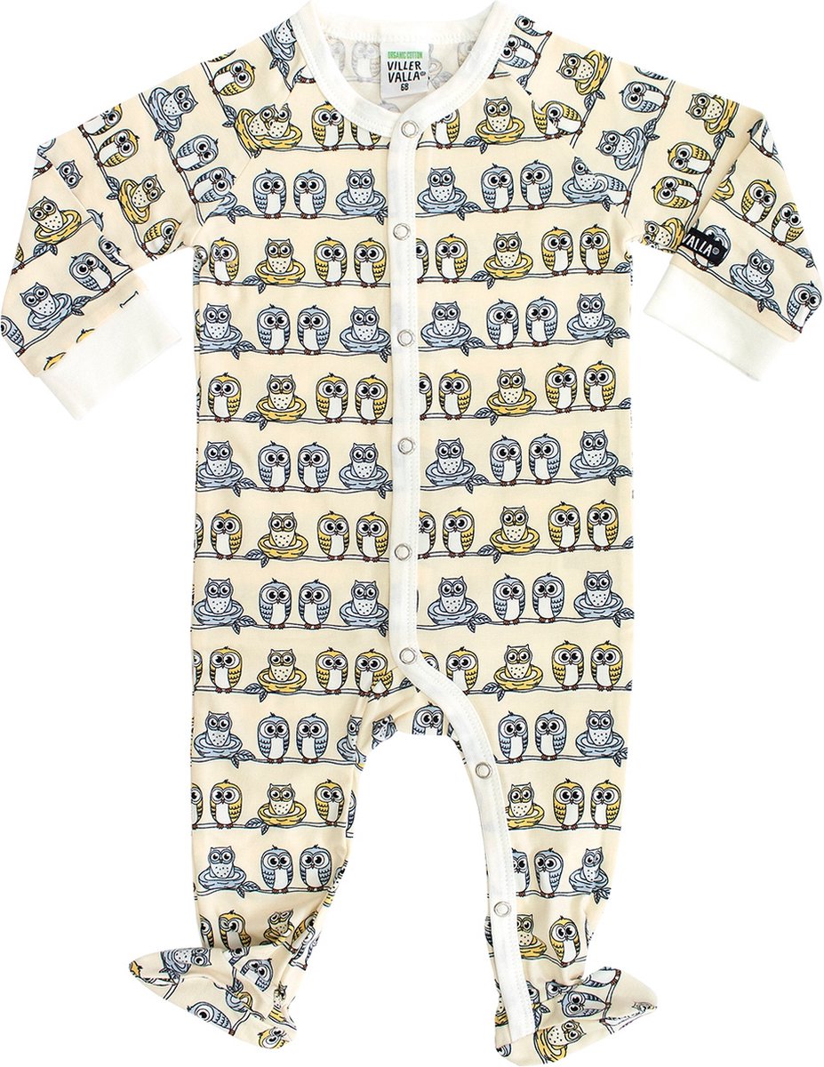 PYJAMAS W. FOOT - LGT WHEAT - 68