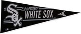 USArticlesEU - Chicago White Sox - MLB - Vaantje - Baseball - Honkbal -  Sportvaantje - Pennant - Wimpel - Vlag - Zwart/Wit - 31 x 72 cm