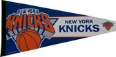 USArticlesEU - New York Knickerbockers - Knicks - NBA - Vaantje - Basketball - Sportvaantje - Pennant - Wimpel - Vlag - Blauw/Oranje/Wit - 31 x 72 cm