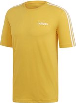 adidas Performance E 3S Tee T-shirt Mannen Geel S