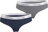 Calvin Klein Onderbroek - Meisjes - navy - grijs - wit