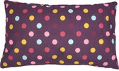 Kussenhoes Suus Polka Dot | Stippen | Linnenlook | Rechthoekig | 30 x 50 cm |  Exclusief binnenkussen