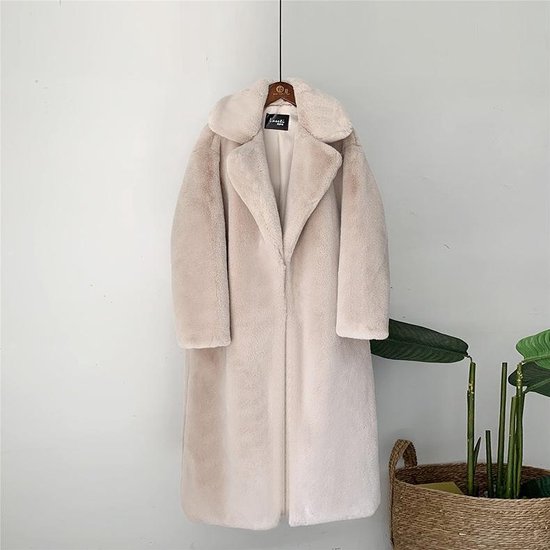 manteau creme femme