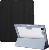 Nillkin - Étui Armor Sleepcover Stand - iPad Pro 12,9 pouces (2021) - Zwart