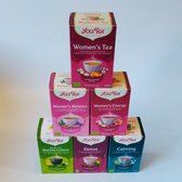 Yogi Tea - de 6 lievelingssmaken van de vrouw - 6 pakjes van 17 theezakjes - Women's Favorite