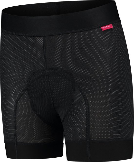 bikeboxer. Original Dames E-bike fietsonderbroek met zeem Zwart - M — afbeelding 2