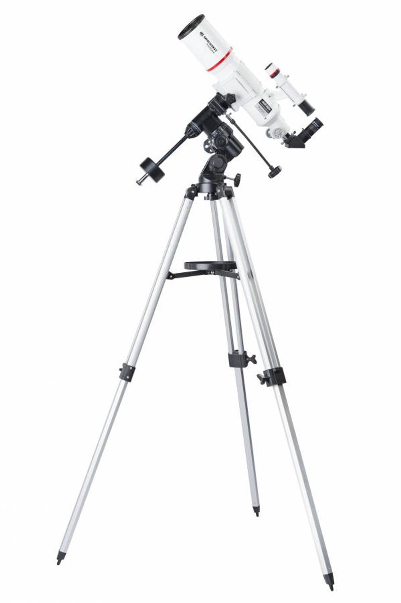 Bol.com Bresser Telescoop 90/500 Messier Ac 75 X 170 Cm Aluminium Wit aanbieding