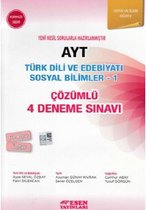 AYT Türk Dili Ve Edebiyatı Sosyal Bilimler 1-Çözümlü 4 Deneme Sınavı-Orta ve İleri Seviye