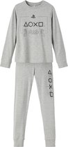 Pyjamaset playstation maat 122 grijs