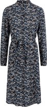 Dames PCNEELA LS SHIRT DRESS D2D Cloud Dancer Dames Jurk Maat - L