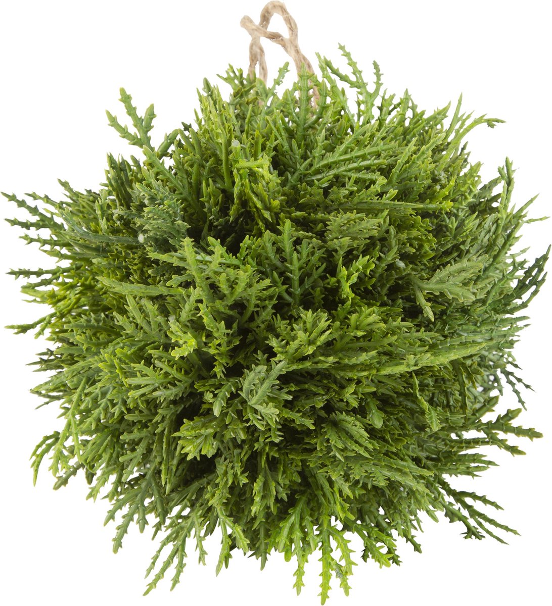 Kerstbal - Botanisch - Plastic - 15 cm diameter - Kerstversiering - Kerstboom