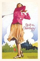 Pocket Sized - Found Image Press Journals- Vintage Journal Golfing in Germany