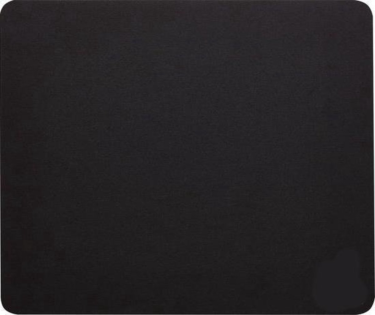 Muismat - Zwart - 220 x 180 mm - Antislip mat - Kantoor