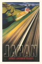 Pocket Sized - Found Image Press Journals- Vintage Journal Japanese Railways Travel Poster