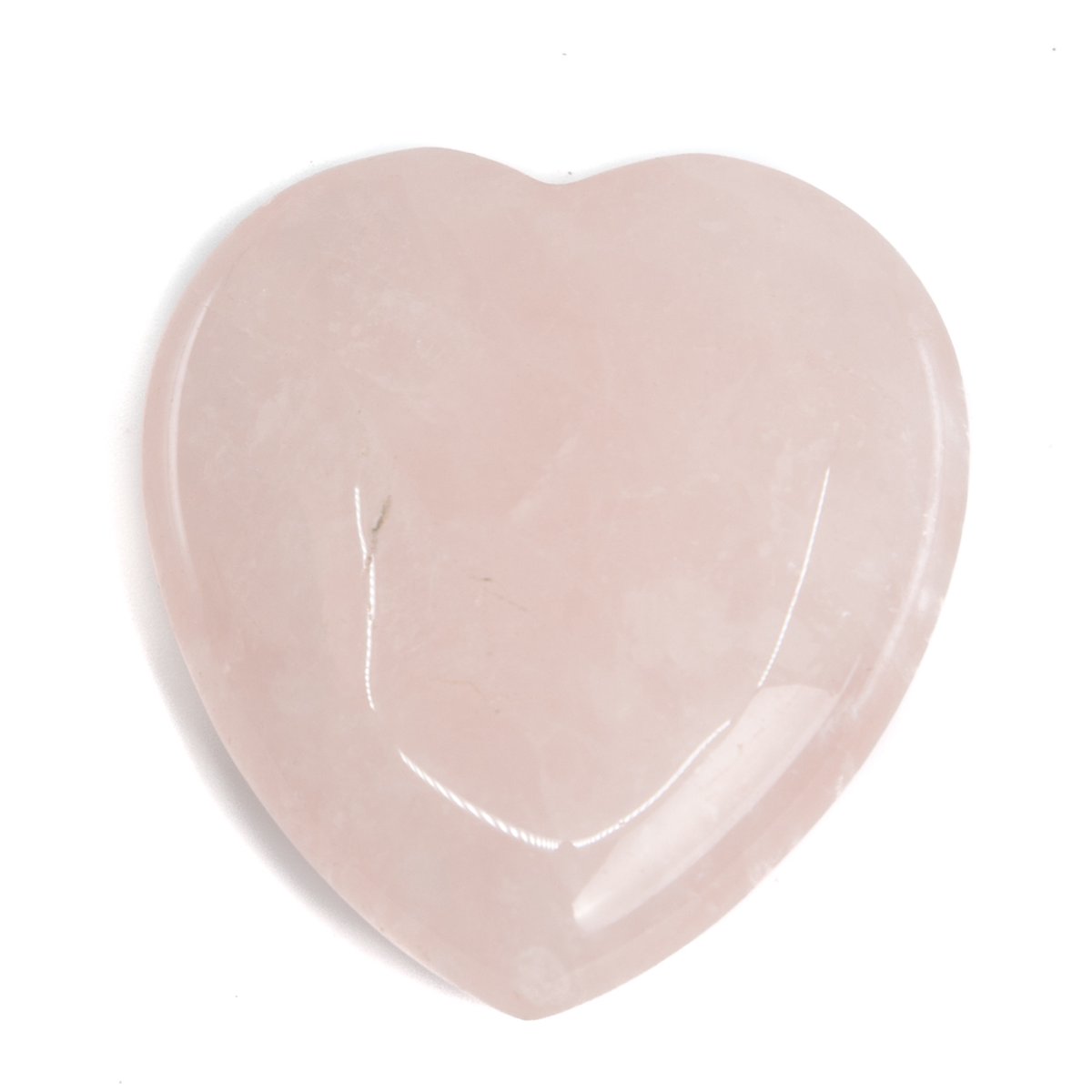Edelstenen Hart Rozenkwarts Palmsteen – 50 mm