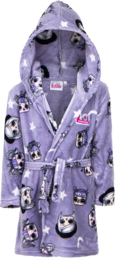 Badjas LOL Surprise Violet ans/114 cm bol