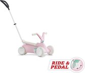 BERG GO2 Loopauto - Roze - incl. duwstang - Voor Kinderen Van 10 tot 30 Maanden